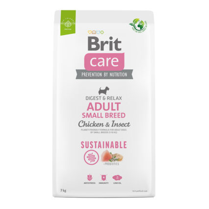 Brit Care Dog Sustainable Adult Small Breed 7 kg