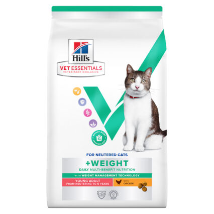 Hill's VE Feline Young Adult Weight & Neutered Chicken 14 kg