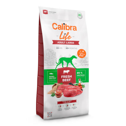 Calibra Dog Life Adult Large Fresh Beef 12 kg