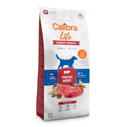 Calibra Dog Life Senior Medium Fresh Beef 2,5 kg