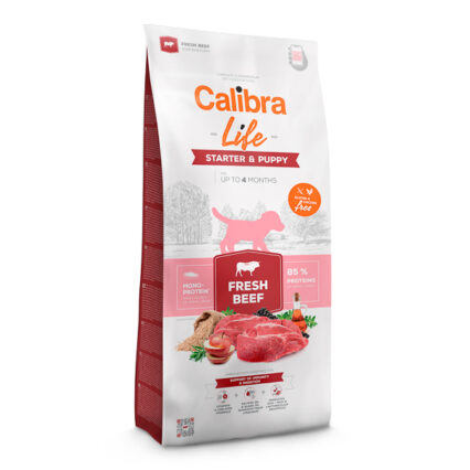 Calibra Dog Life Starter & Puppy Fresh Beef 2,5 kg