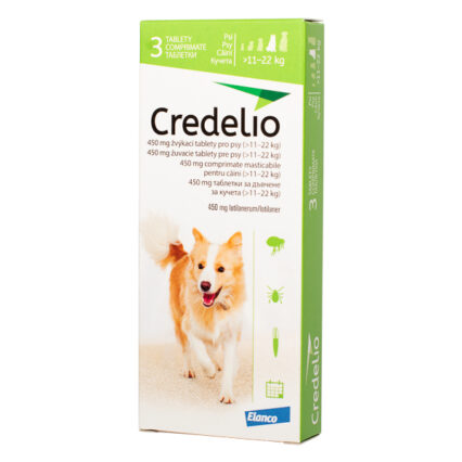 Credelio 450 mg (11-22 kg) 3 tablete