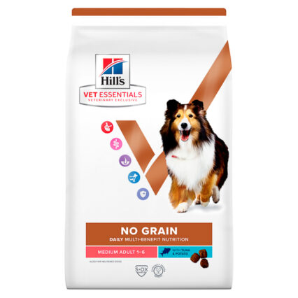 Hill's VE Canine Adult No Grain Medium Tuna & Potato 2 kg