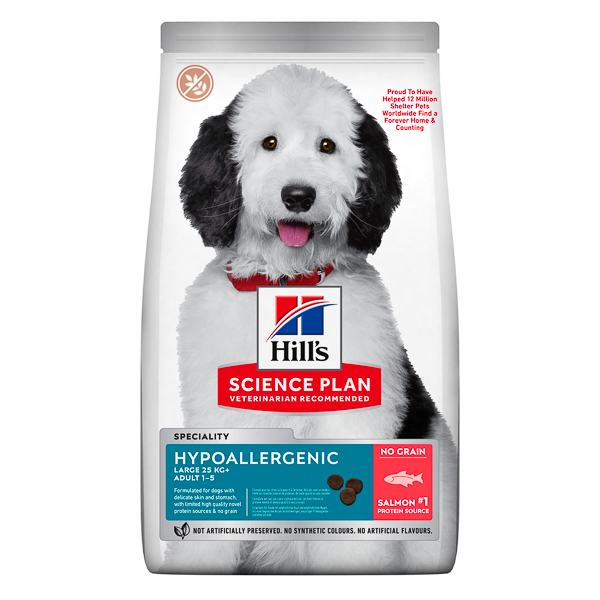 Hill's SP Canine Adult Large Breed Hypoallergenic No Grain 12 kg