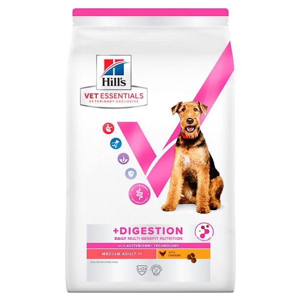 Hill’s VE Canine Adult Digestion ActivBiome+ Medium 10 kg