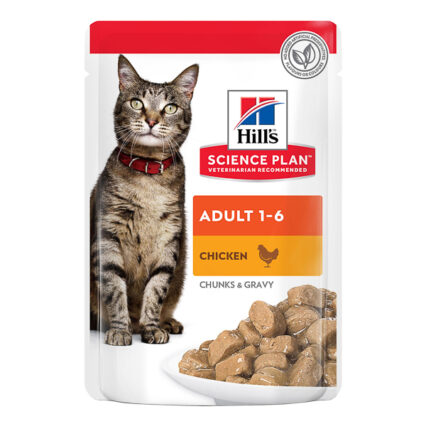 Hill's SP Feline Adult Chicken 85 g (plic) (PROMO)