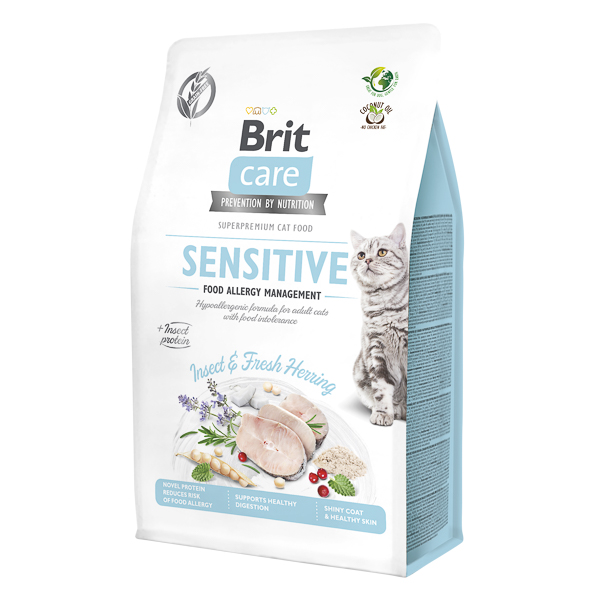 Brit Care GF Cat Insect Food Allergy Management 400 g