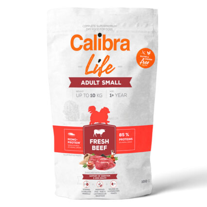 Calibra Dog Life Adult Small Fresh Beef 100 g