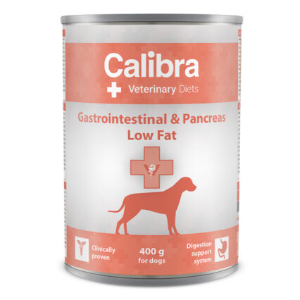 Calibra VD Dog Can Gastrointestinal & Pancreas Low Fat 400 g
