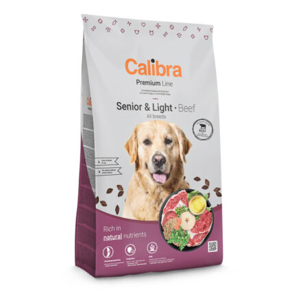 Calibra Dog Premium Line Senior & Light Beef 12 kg