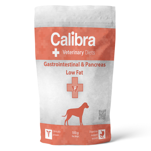 Calibra VD Dog Gastrointestinal & Pancreas Low Fat 100 g