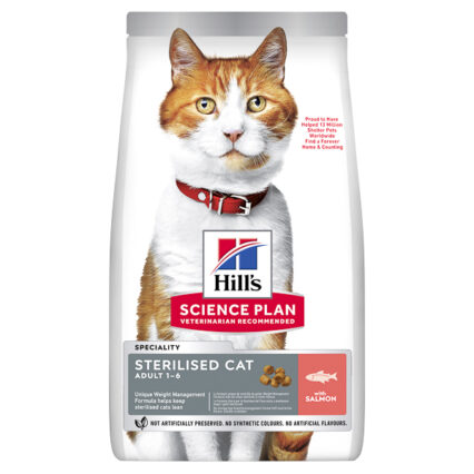 Hill's SP Feline Adult Sterilised Salmon 300 g
