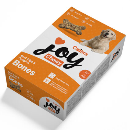 Calibra Joy Dog Chewy Beef Tripe & Pumpkin Bones 720 g