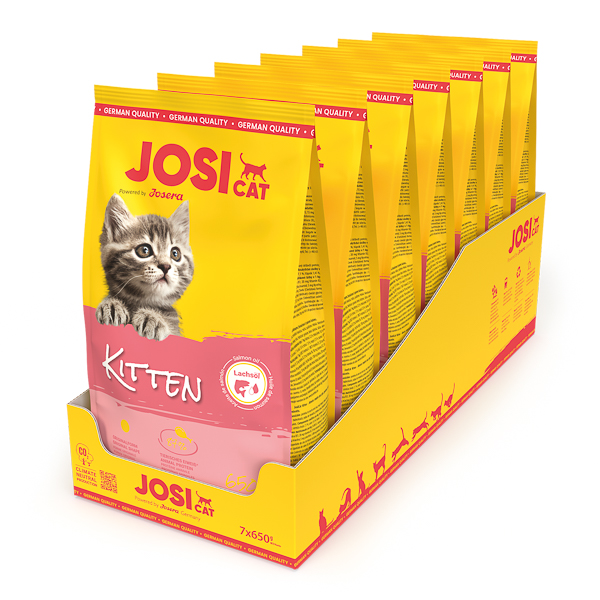 Josicat Kitten 7x650 g
