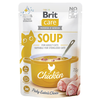 Brit Care Cat Soup with Chicken 75 g