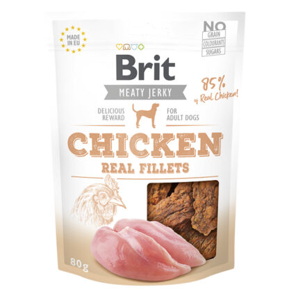 Brit Jerky Chicken Fillets 80 g