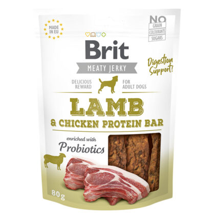 Brit Jerky Lamb Protein Bar 80 g