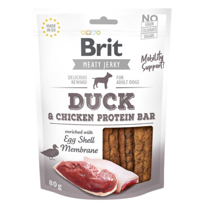 Brit Jerky Duck Protein Bar 80 g