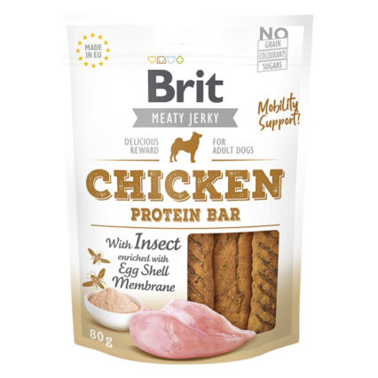Brit Jerky Chicken with Insect Protein Bar 80 g