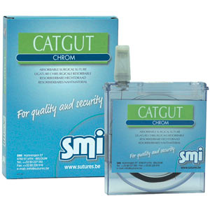 Sutura Catgut Chrom EP 10 USP 6 30 m