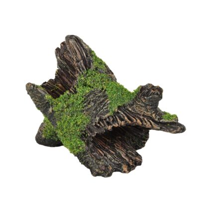 DECOR PENTRU ACVARIU MOZA TRUNCHI DE COPAC MIC FLAMINGO 11x7x9CM