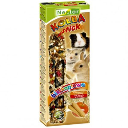 NESTOR ROZATOARE STICK BISCUITI SI FRUCTE (CUT 2 BUC)/GB