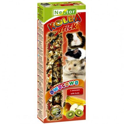 NESTOR  ROZATOARE STICK CU FRUCTE (CUT 2 BUC)/GO