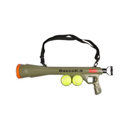 JUCARIE PENTRU CAINI FLAMINGO BAZOOK-9 CU MINGI DE TENIS