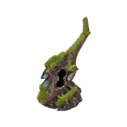 DECOR PENTRU ACVARIU EPAVA ELICOPTER FLAMINGO14X7X13CM