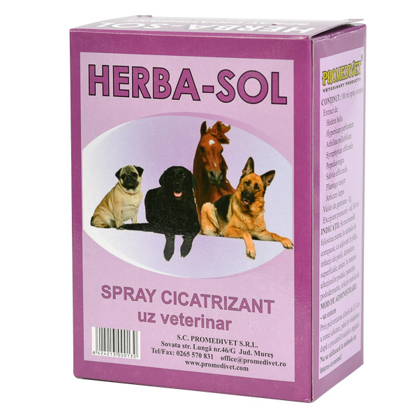 Herba-Sol spray cicatrizant 150 ml