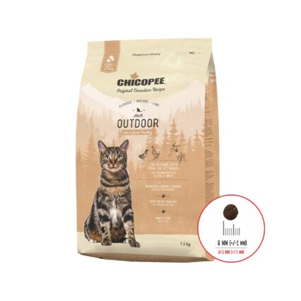 HRANA USCATA PENTRU PISICI SUPER PREMIUM CHICOPEE CNL ADULT OUTDOOR POULTRY 1.5KG