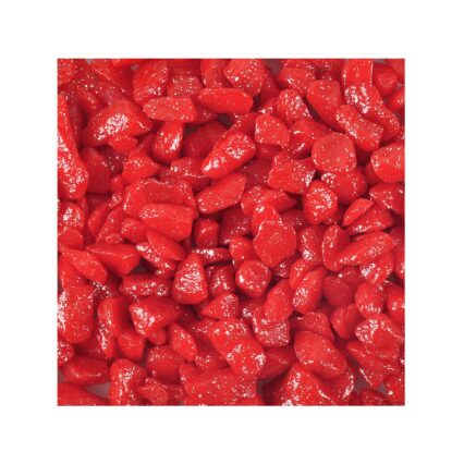 NISIP PENTRU ACVARIU FLAMINGO ROSU NEON 1KG 4-7MM