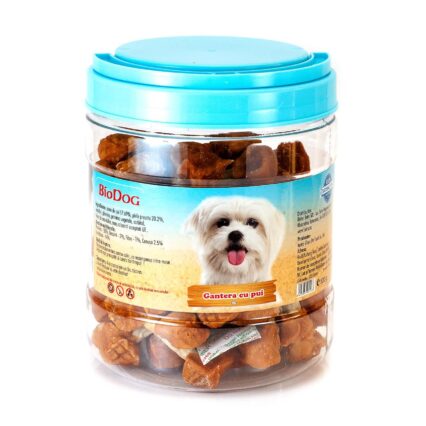 RECOMPENSE PENTRU CAINI BIODOG GANTERA CU PUI 500GR/CD-04H