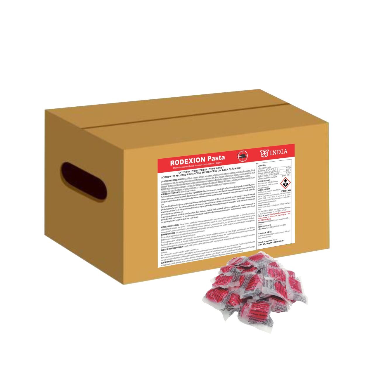 RODEXION PASTA (50x200G) 10KG (PRET/CUTIE)