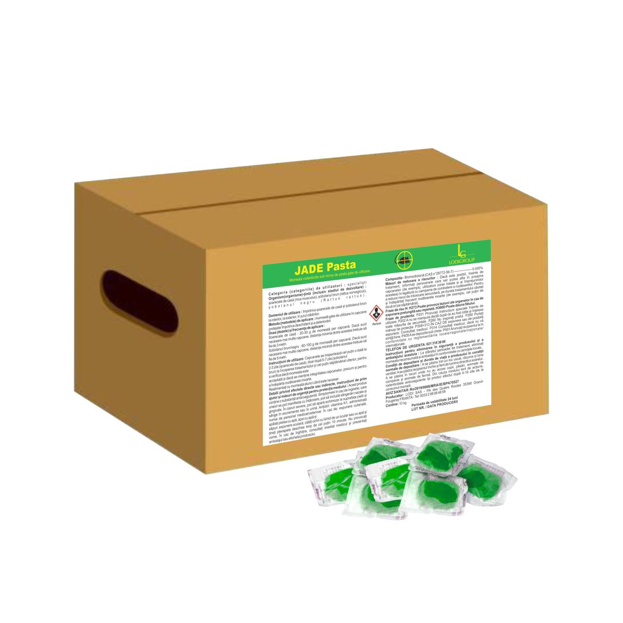 JADE PASTA (50*200 GR) 10 KG(PRET/CUTIE)