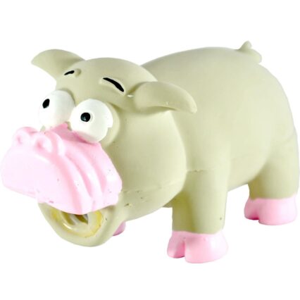 JUCARIE PENTRU CAINI  HIPOPOTAM L, LATEX,14,5CM LT17019-L