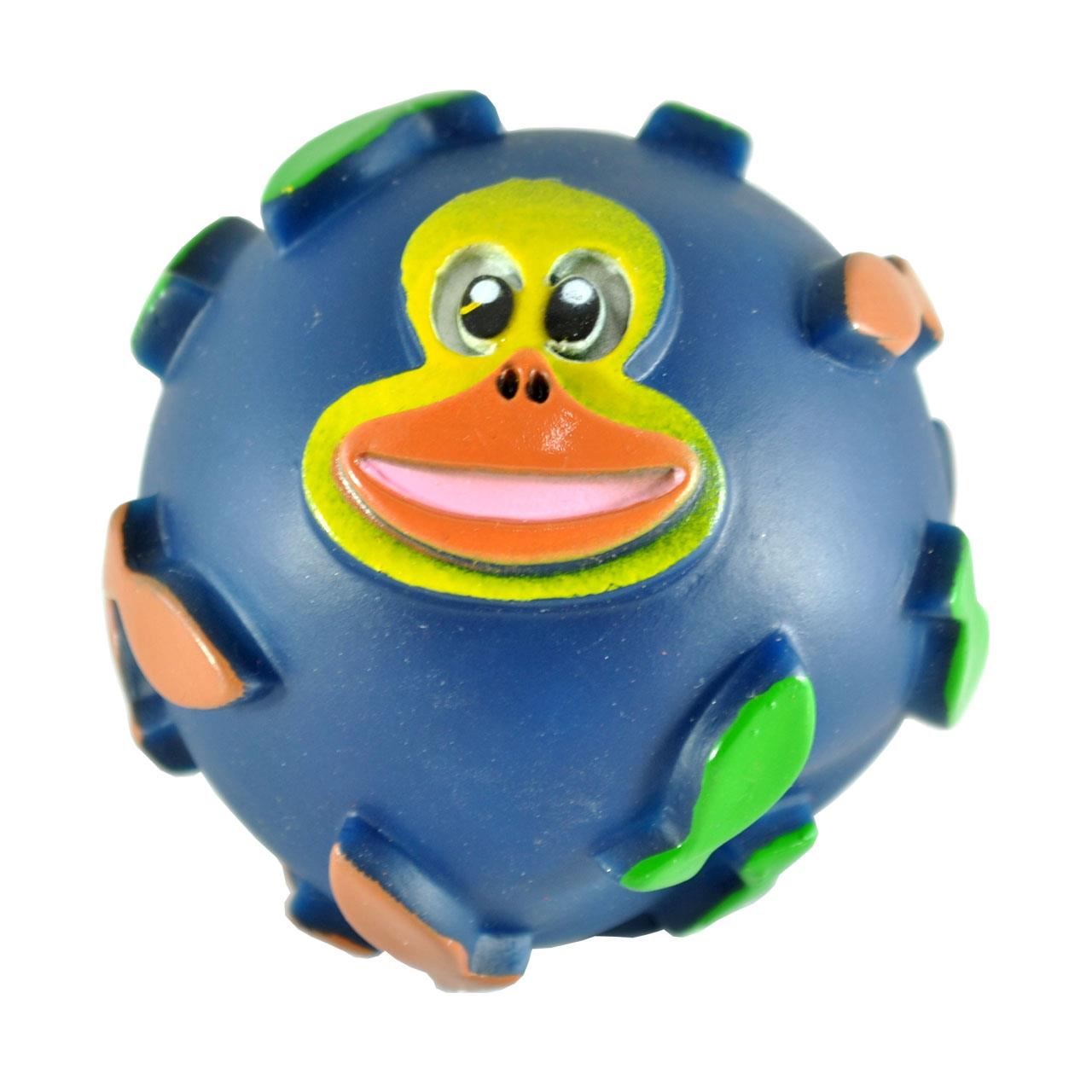 JUCARIE PENTRU CAINI MINGE VINIL CU PESTISORI, 8CM/VTS0022-3