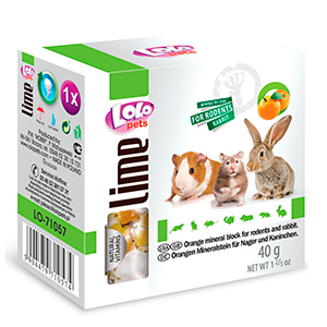 Calcar cu aroma de portocale pentru rozatoare