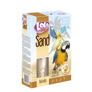 Nisip cu scoici si stridii pentru pasari