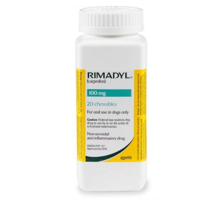 RIMADYL PALATABIL 100MG 20TB