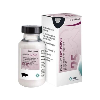PORCILIS ERY+PARVO SOLUTIE INJECTABILA PORCI 50ML (25DZ)