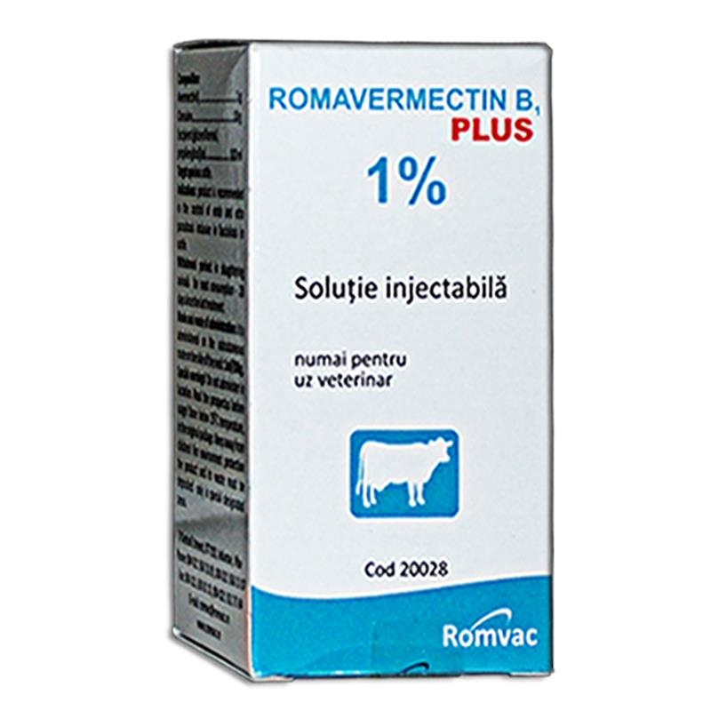 ROMAVERMECTIN PLUS INJECTABIL 20ML