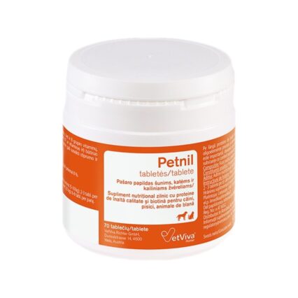 PETNIL SUPLIMENT PENTRU CAINI SI PISICI 70TB