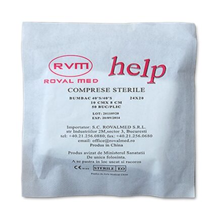 COMPRESE STERILE 10/8 (25/BAX)DEP