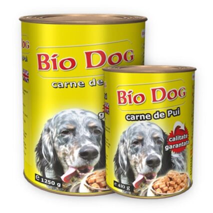 HRANA UMEDA PENTRU CAINI BIODOG PUI 410GR (24BUC/BAX)