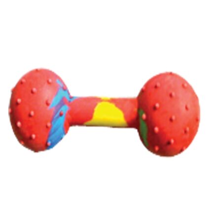 JUCARIE PENTRU CAINI  GANTERA CU TEPI SI CLOPOTEL