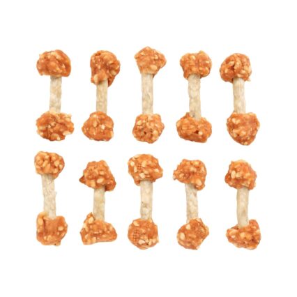 FLAMINGO RECOMPENSE PENTRU CAINI HAPKI GANTERA CU PUI SI OREZ 150G