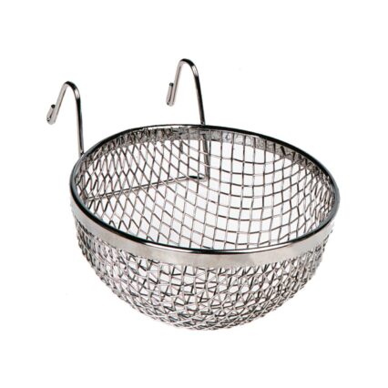 CUIB PENTRU PASARI EXOTICE DIN METAL FLAMINGO 9.5CM