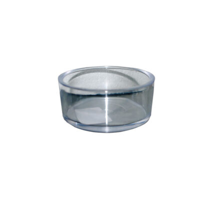 HRANITOARE ROTUNDA 7X3CM TRANSPARENT