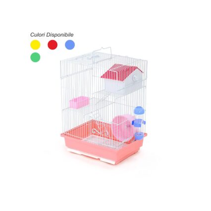 COLIVIE HAMSTERI NR 125 MIXED COLORS 30x23x41(h)cm